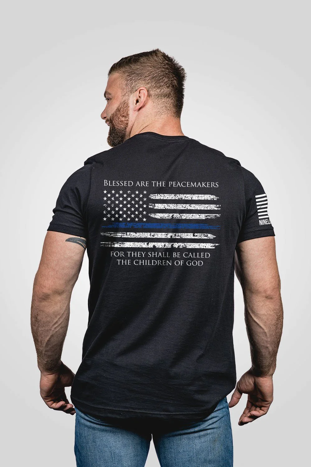 Nine Line Men's Thin Blue Line T-Shirt posted by ProdOrigin USA in Men's Apparel