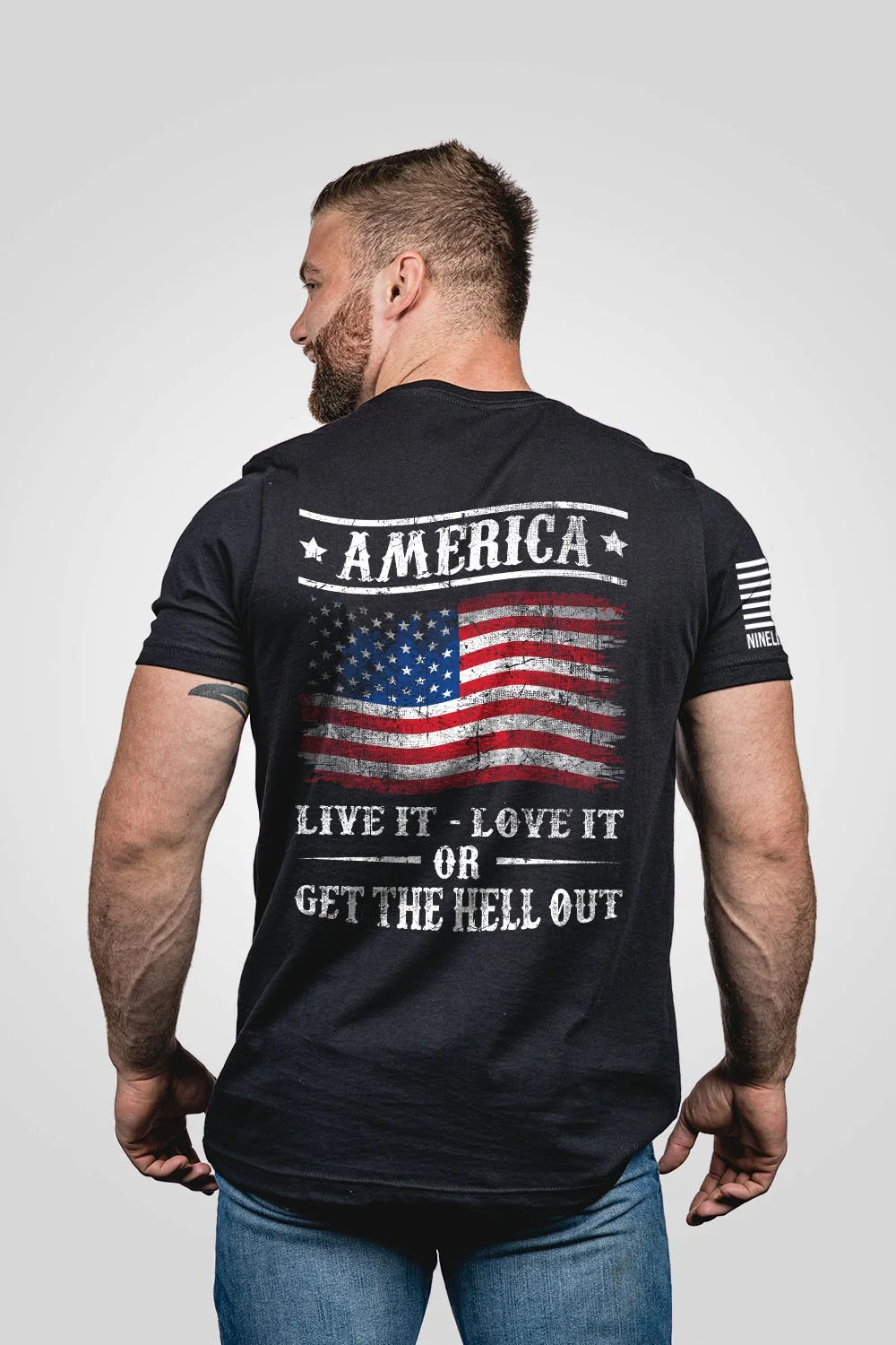 Nine Line Men's Get The Hell Out T-Shirt posted by ProdOrigin USA in Men's Apparel