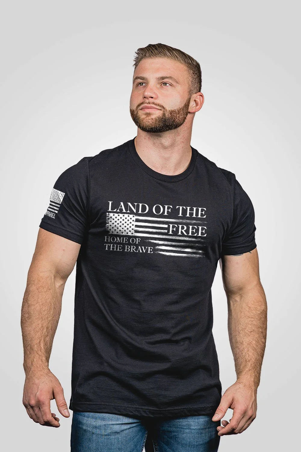 Nine Line Men's Home Of The Brave T-Shirt posted by ProdOrigin USA in Men's Apparel