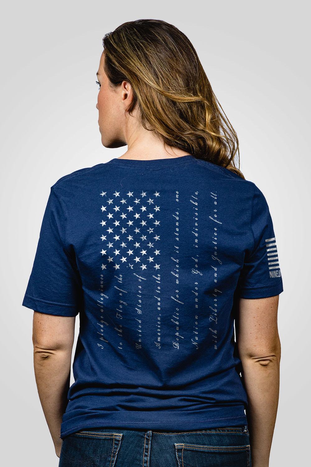 Nine Line Women's Boyfriend Fit T-Shirt - The Pledge posted by ProdOrigin USA in Women's Apparel 