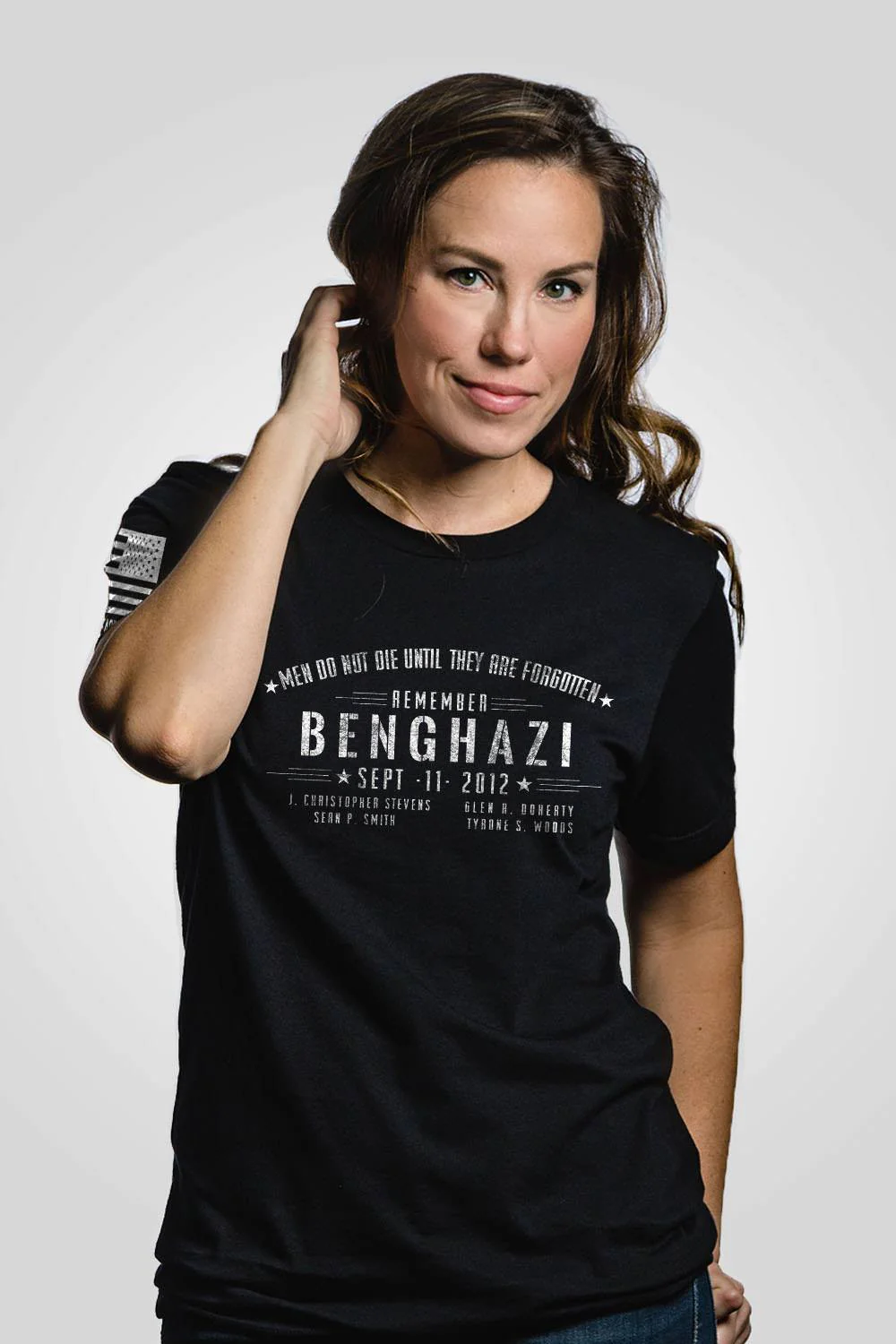 Nine Line Women's Boyfriend Fit T-Shirt - Benghazi posted by ProdOrigin USA in Women's Apparel 