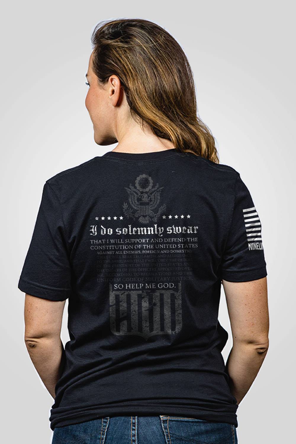Nine Line Women's Boyfriend Fit T-Shirt - The Oath posted by ProdOrigin USA in Women's Apparel 