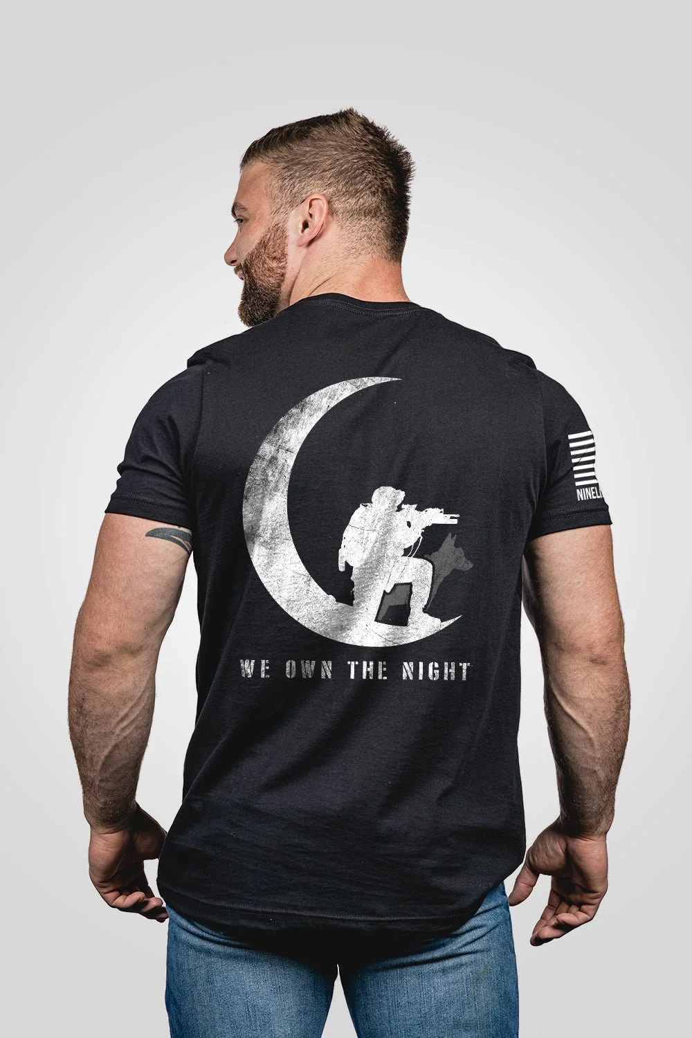 Nine Line Men's T-Shirt - We Own the Night posted by ProdOrigin USA in Men's Apparel