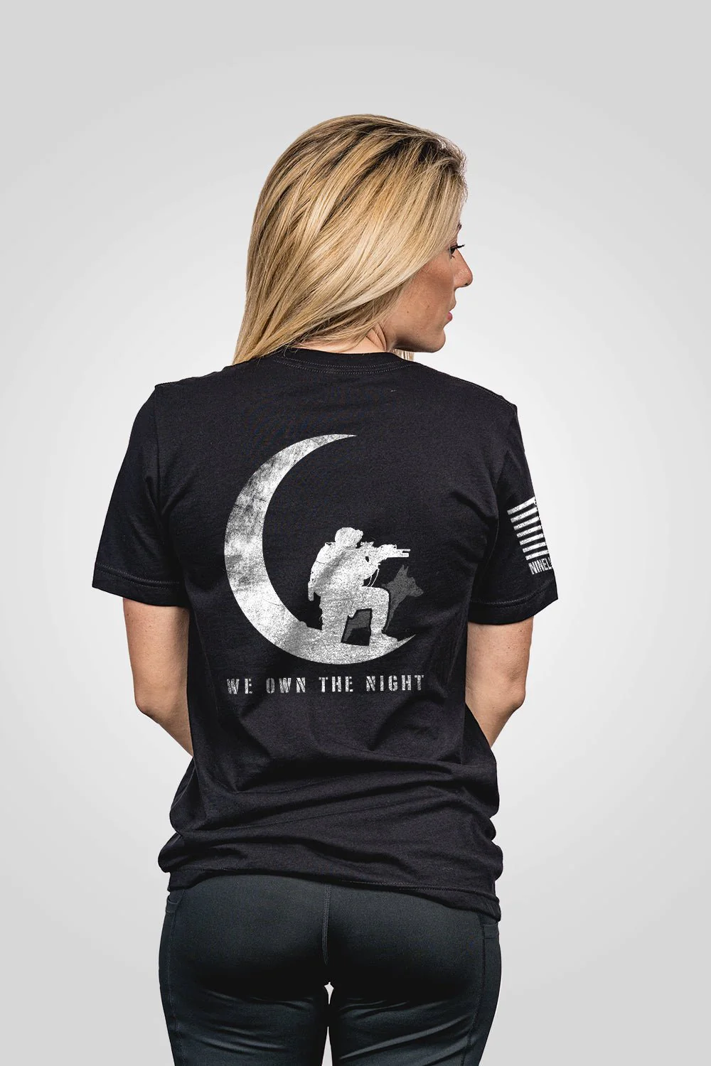 Nine Line Women's Boyfriend Fit T-Shirt - We Own the Night posted by ProdOrigin USA in Women's Apparel 