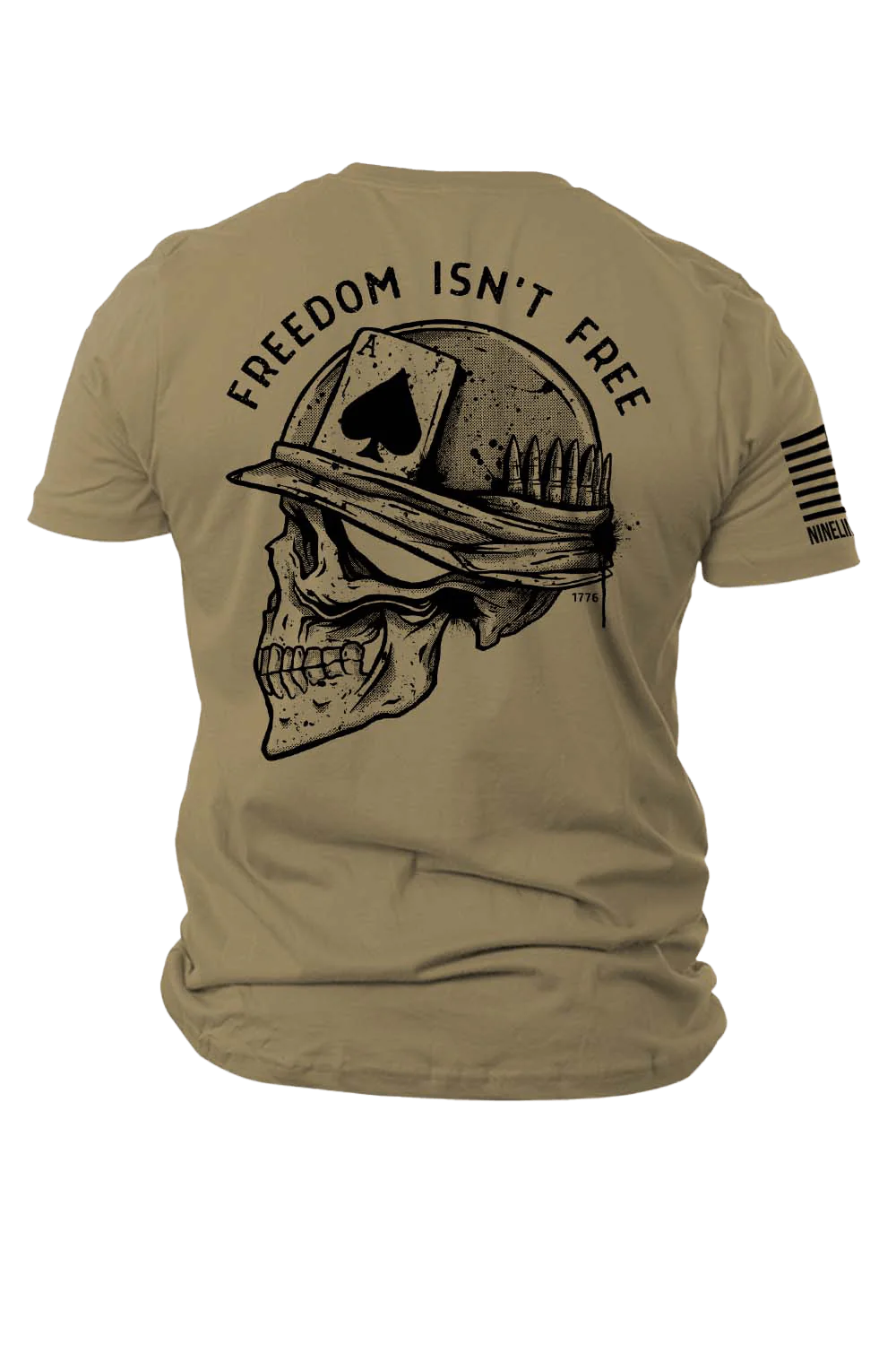 Nine Line T-Shirt - Freedom Isn't Free posted by ProdOrigin USA in Men's Apparel