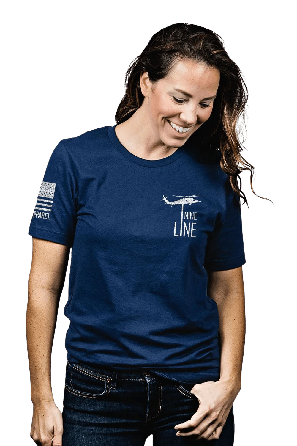Nine Line Women's Boyfriend Fit T-Shirt - Basic Tee - Nine Line Drop posted by ProdOrigin USA in Women's Apparel 