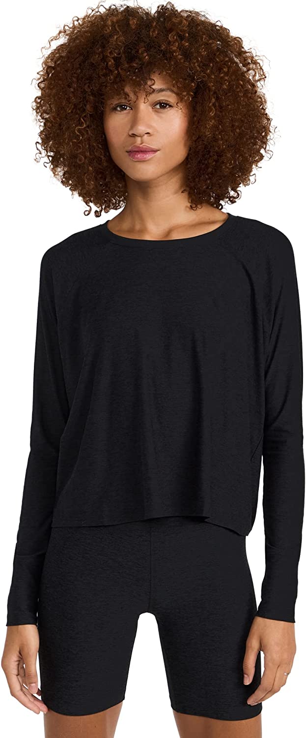 Beyond Yoga Featherweight Daydreamer Pullover Tee posted by ProdOrigin USA in Women's Apparel 