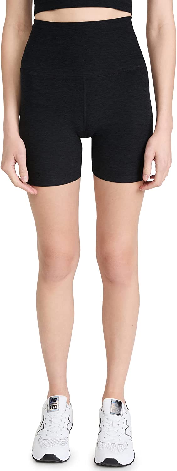 Beyond Yoga Spacedye Keep Pace Biker Shorts - DARKEST NIGHT posted by ProdOrigin USA in Women's Apparel 