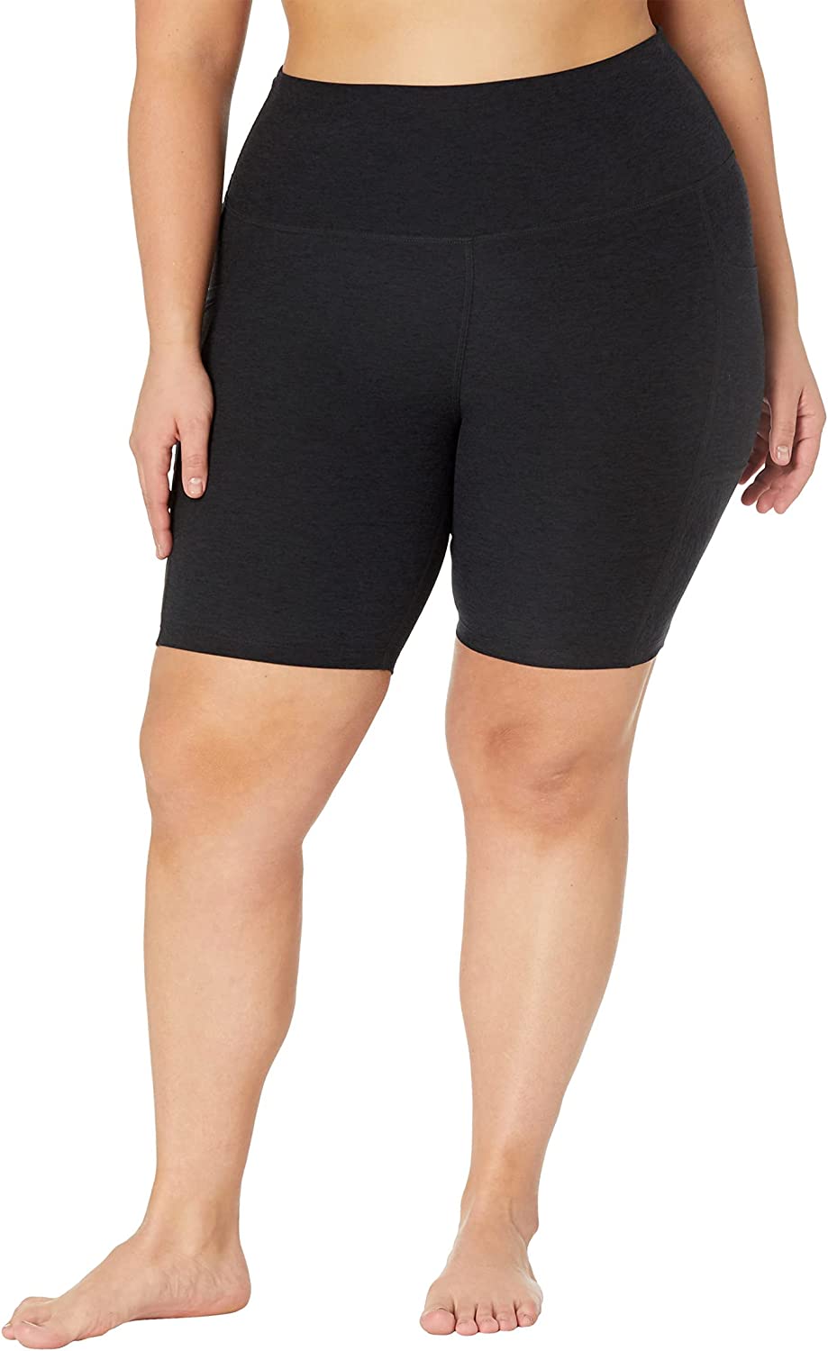 Beyond Yoga Plus Size Spacedye Team Pockets High-Waisted Biker Shorts posted by ProdOrigin USA in Women's Apparel 
