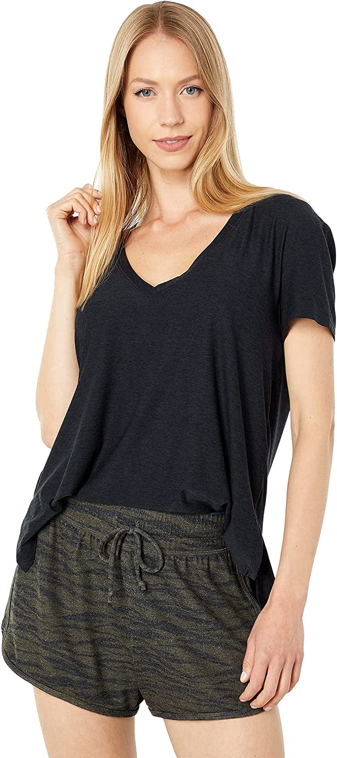 Beyond Yoga Featherweight Spacedye Split Up Long Tee - V-Neckline  posted by ProdOrigin USA in Women's Apparel 