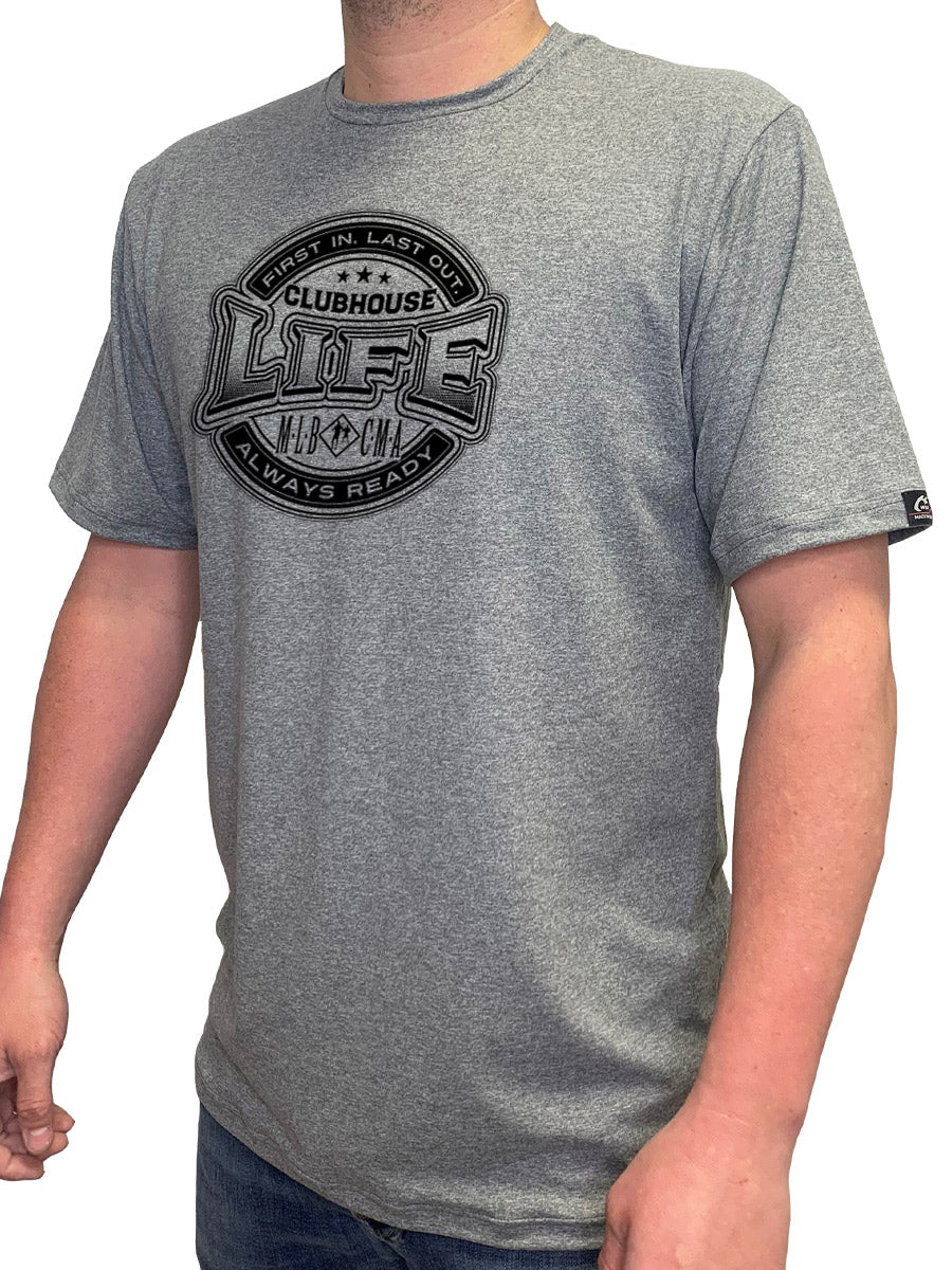WSI Sports Men's CLUBHOUSE LIFE SOFTTECH SHORT SLEEVE TEE