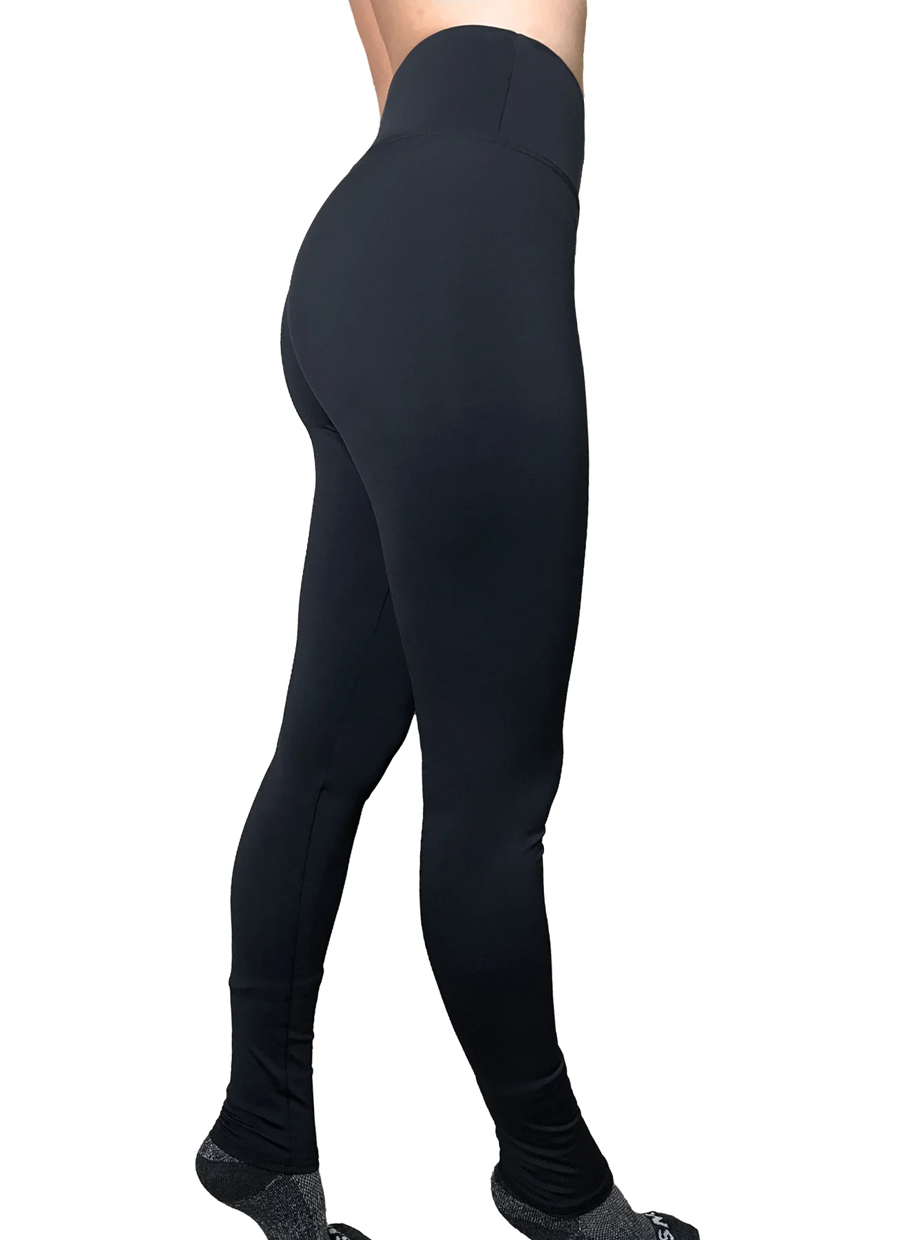 WSI Sports Women's ECO-TECHFLEX HIGH-WAISTED LEGGINGS - BLACK