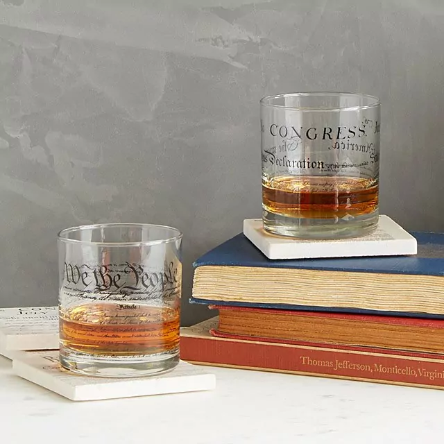 Constitution and Declaration Drinking Glasses