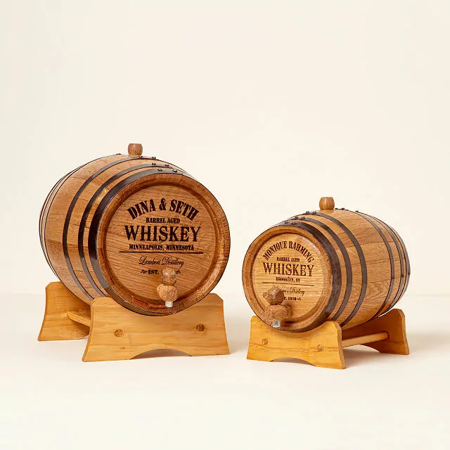 Uncommon Goods Whiskey Barrel