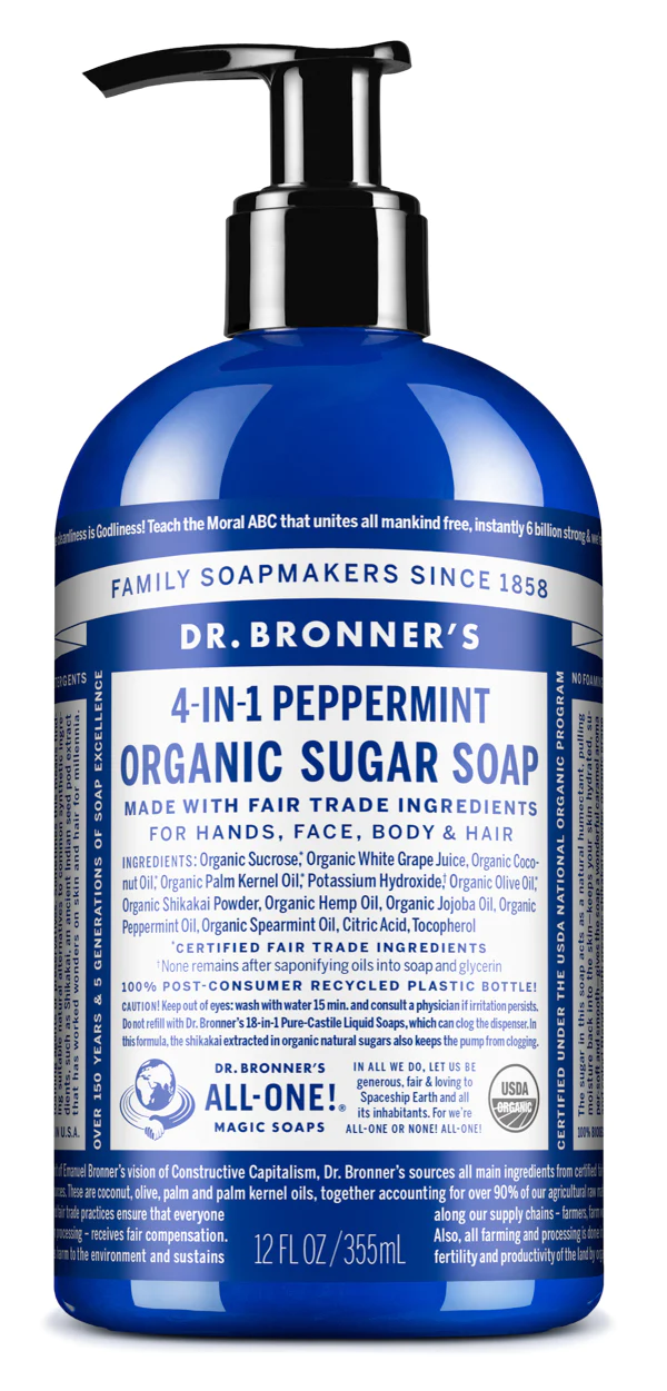 Dr. Bronner Organic Sugar Soaps posted by ProdOrigin USA in Bath & Body