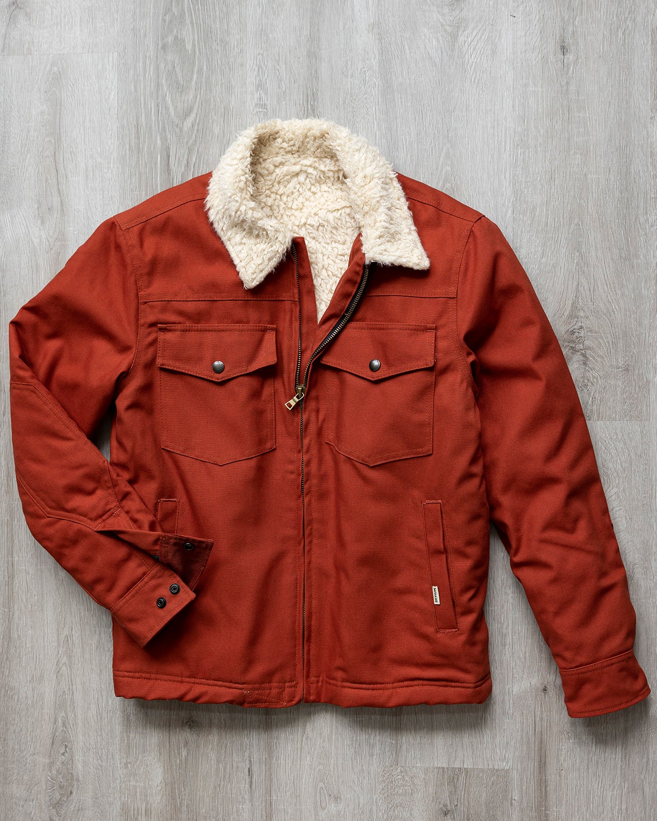 Devium Continental Sherpa-Lined Vintage Canvas Jacket posted by ProdOrigin USA in Men's Apparel
