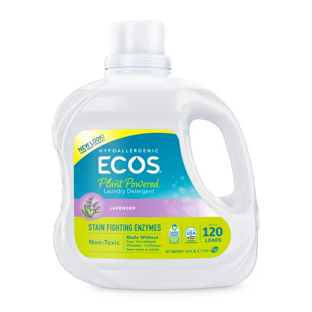 ECOS Plus Liquid Laundry Detergent Lavender