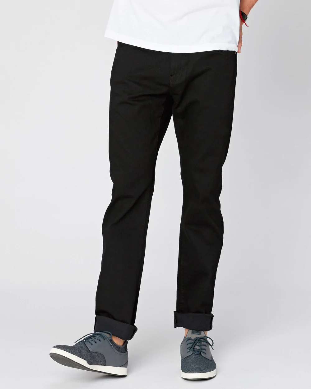 Men's Agave Waterman Relaxed Fit Triple Black Jeans