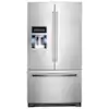 KitchenAid - 27 Cu. Ft. French Door Refrigerator - Printshield Stainless