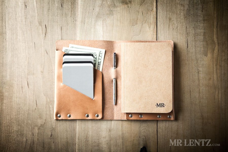Mr. Lentz Leather Notebook Wallet