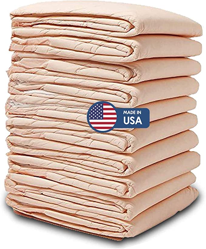 Wave Medical Products Ultra Heavy Absorbency Disposable Bed Pads for Dogs 