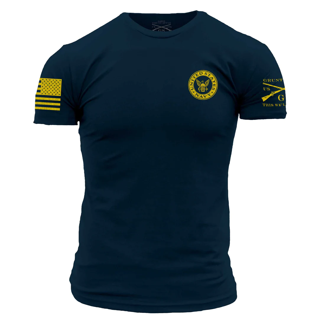 Grunt Style United States Navy Logo Tee posted by ProdOrigin USA in Men's Apparel
