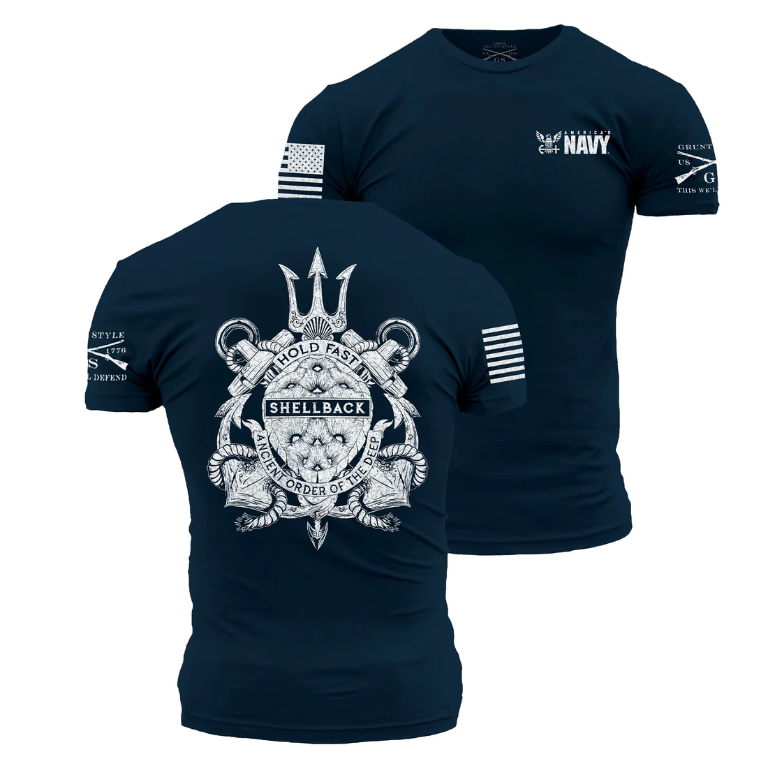 Grunt Style Men's United States Navy Shellback Seal Tee posted by ProdOrigin USA in Men's Apparel