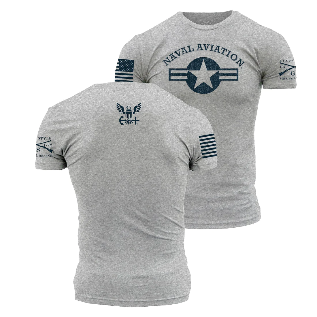 Grunt Style Men's USN Naval Aviation Tee posted by ProdOrigin USA in Men's Apparel
