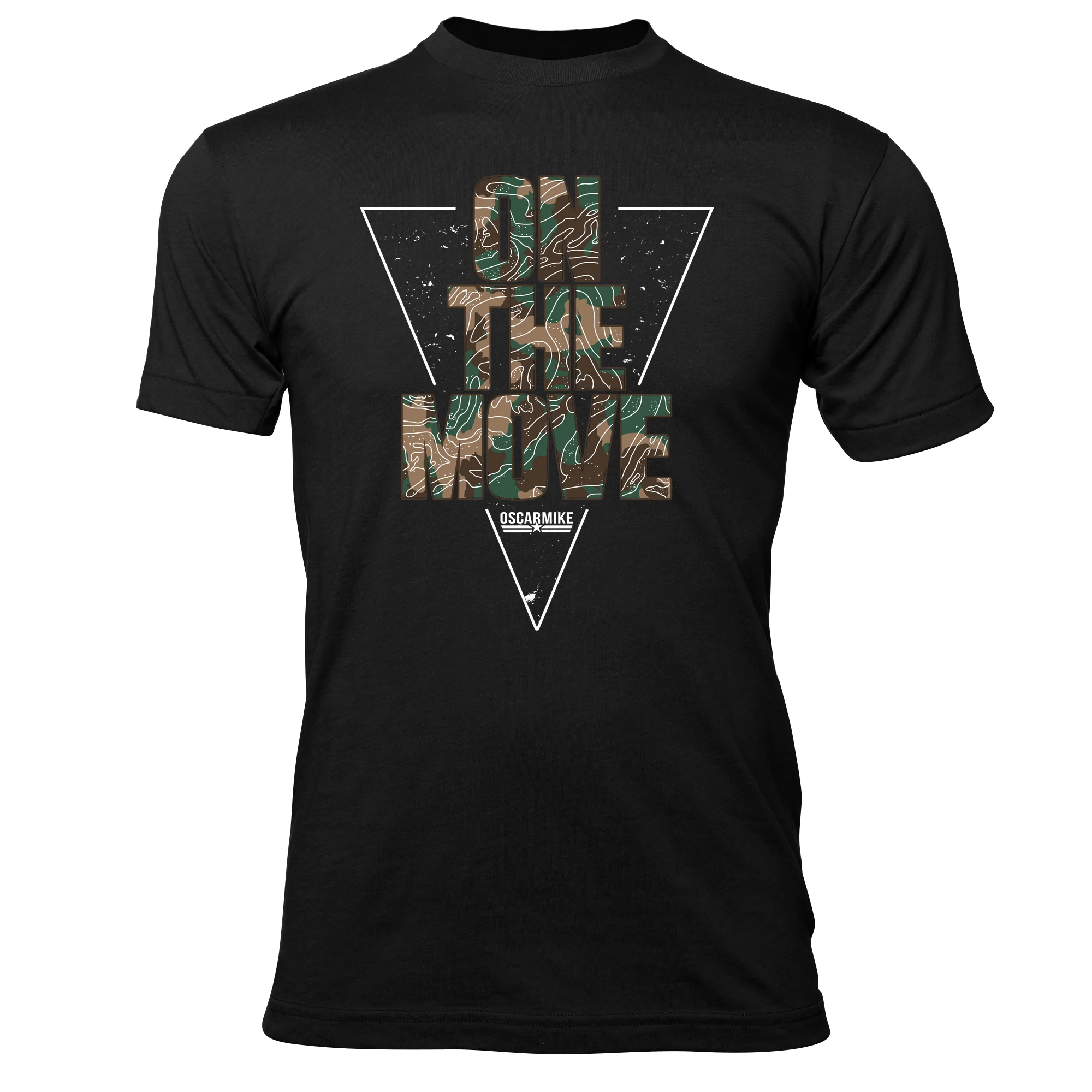 Oscar Mike Men's On The Move Tee posted by ProdOrigin USA in Men's Apparel