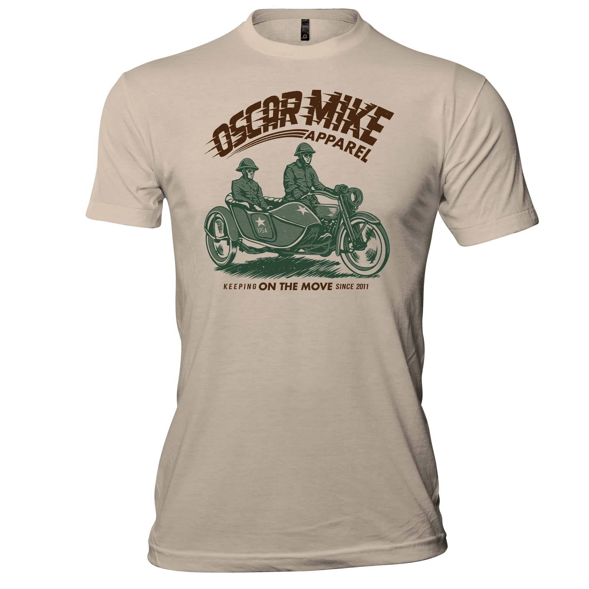 Oscar Mike Men's Sidecar Tee posted by ProdOrigin USA in Men's Apparel