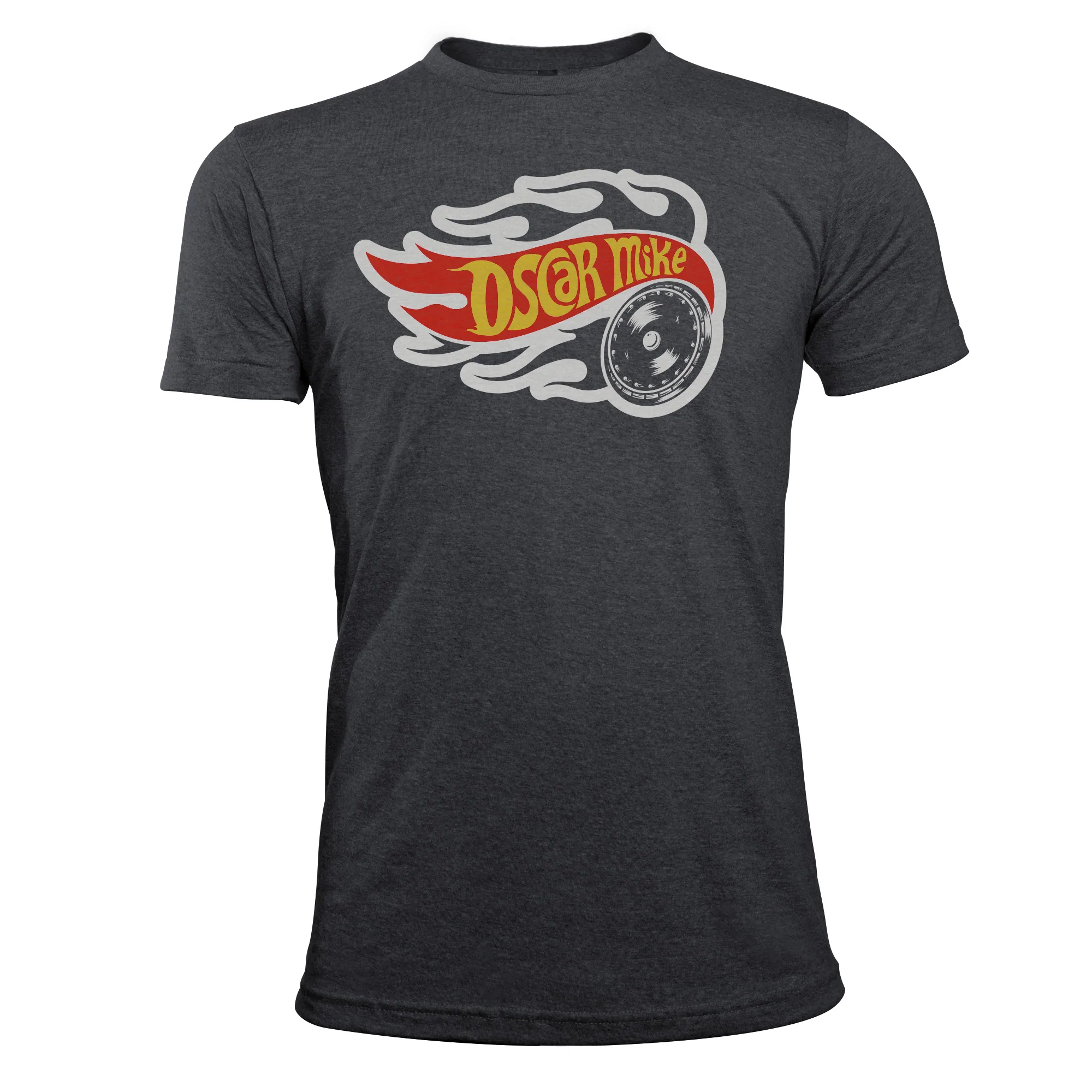 Oscar Mike Mens 'Till The Wheels Fall Off Tee posted by ProdOrigin USA in Men's Apparel