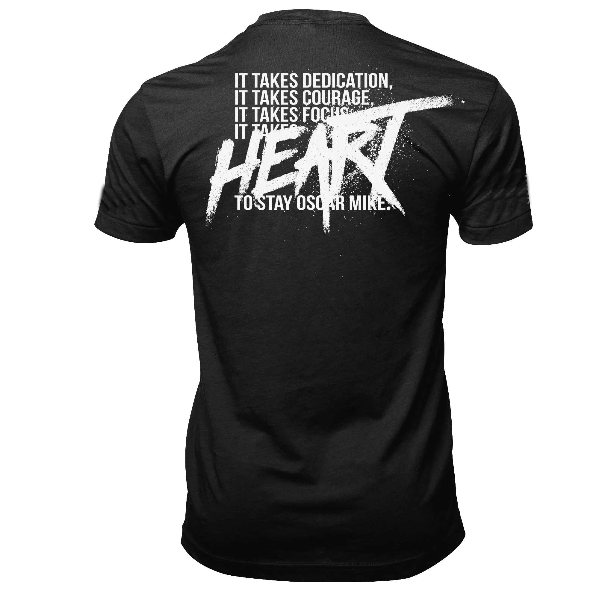 Oscar Mike Men's Heart Tee posted by ProdOrigin USA in Men's Apparel