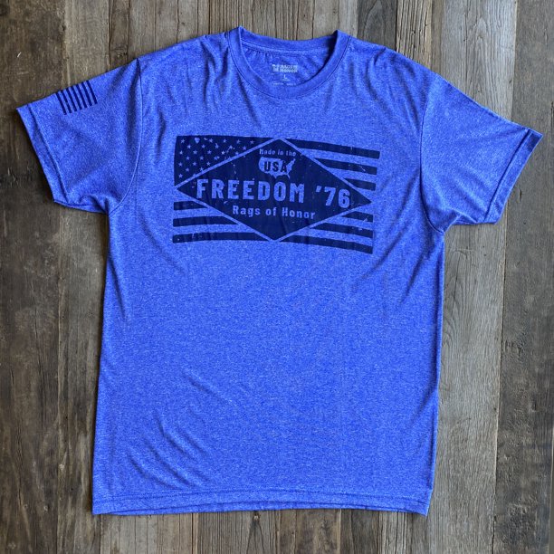 Rags of Honor Freedom Diamond T-shirt (Unisex) posted by ProdOrigin USA in Unisex Apparel
