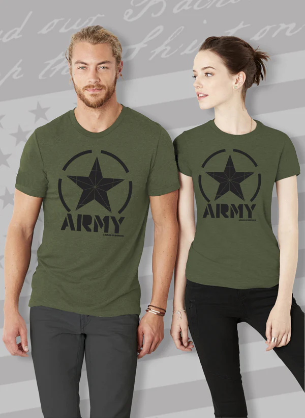 Rags of Honor US Army T-shirt (Unisex) posted by ProdOrigin USA in Unisex Apparel
