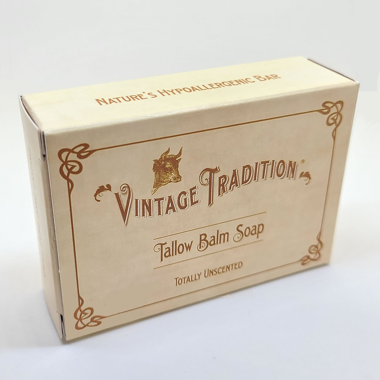 Vintage Tradition Totally Unscented Tallow Balm Soap