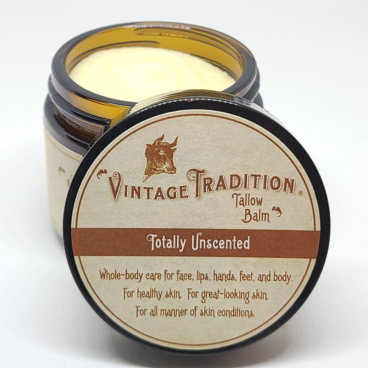 Vintage Tradition Totally Unscented Tallow Balm