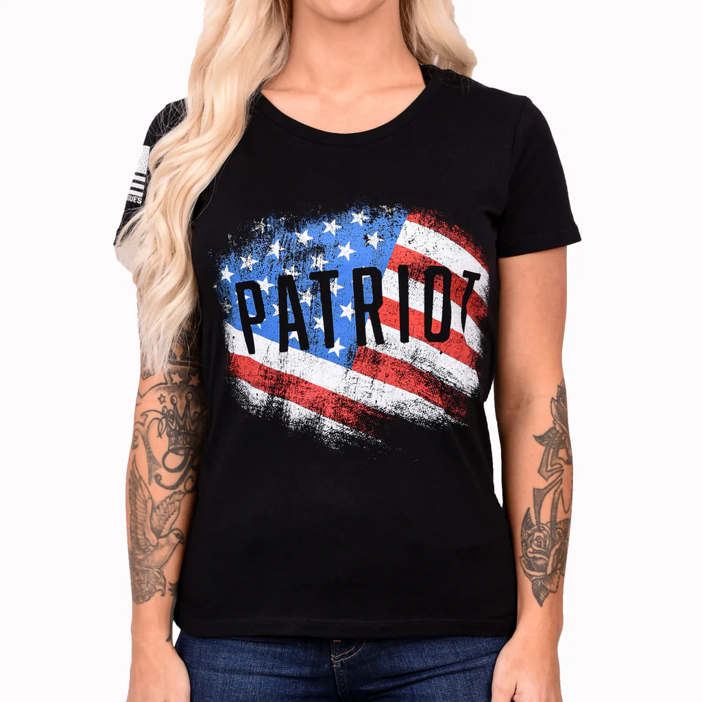 Freedom Fatigues Women's American Patriot T-Shirt posted by ProdOrigin USA in Women's Apparel 