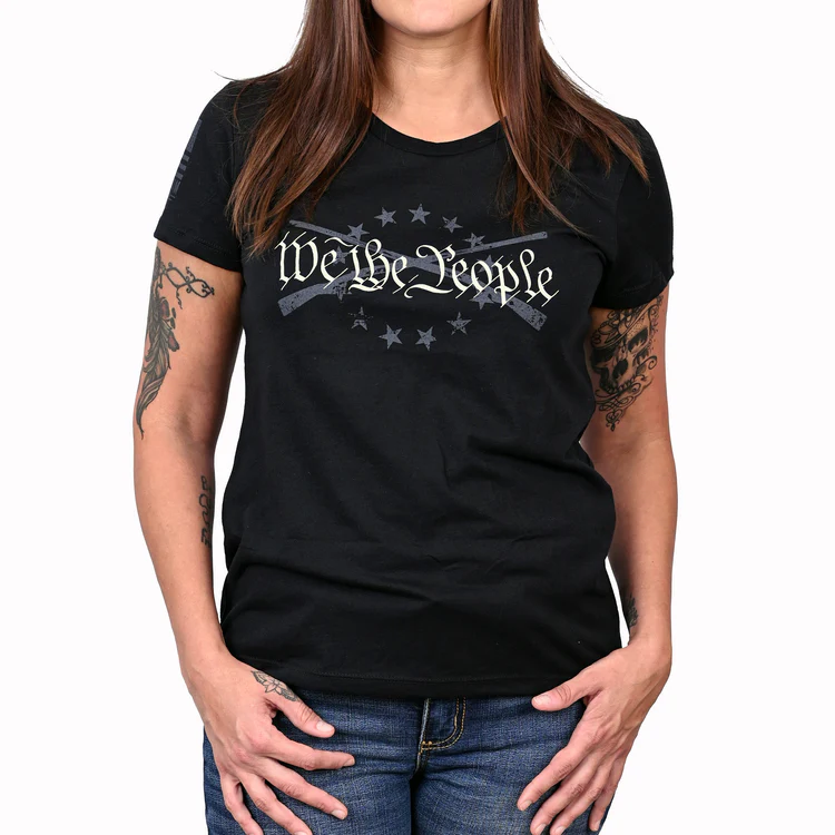 Freedom Fatigues Women's We the People Patriotic T-Shirt posted by ProdOrigin USA in Women's Apparel 
