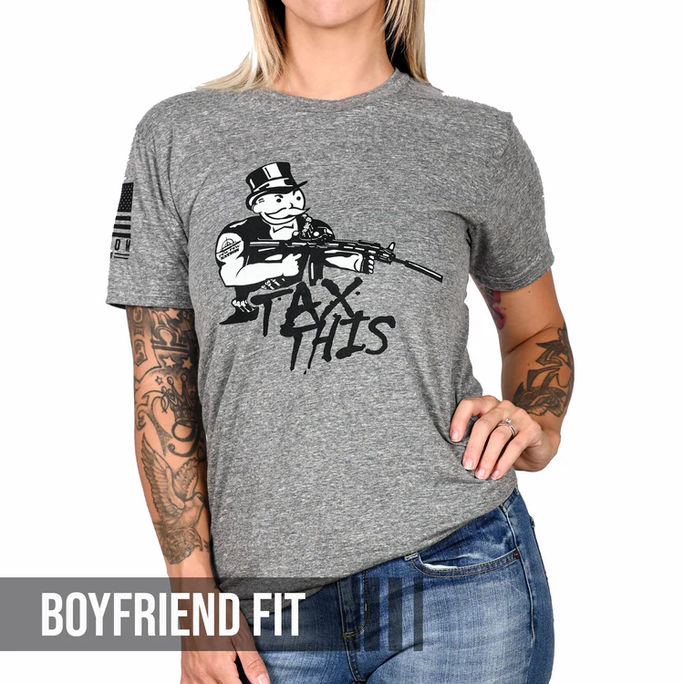 Freedom Fatigues Women's Tax This T-Shirt posted by ProdOrigin USA in Women's Apparel 