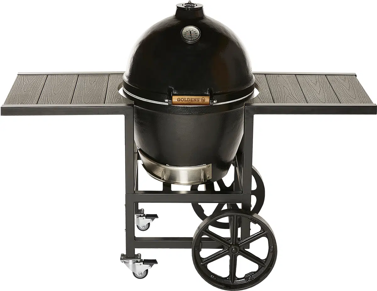 Goldens' Cast Iron Cooker and Cart w/ Trex Composite Shelving posted by ProdOrigin USA in Kitchen