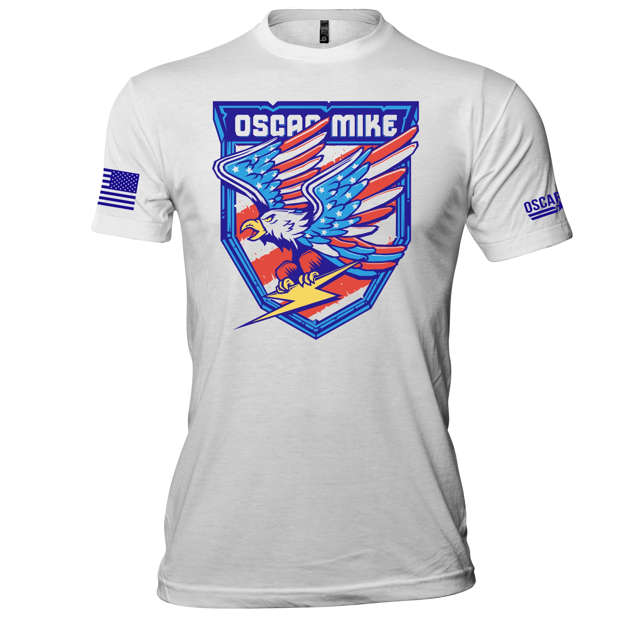 Oscar Mike Men's Ride the Lightning Tee posted by ProdOrigin USA in Men's Apparel