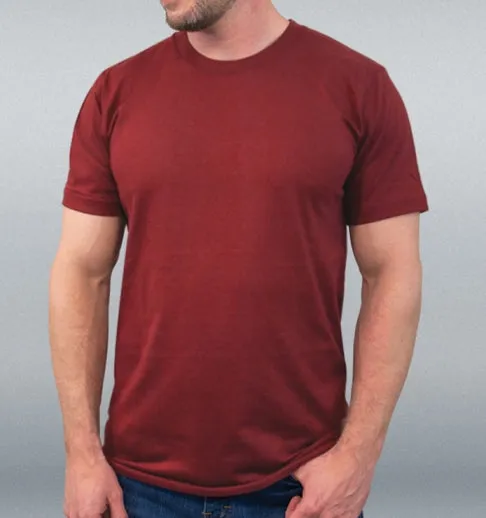 All American Clothing Co. Men's PREMIUM FINE JERSEY 100% COTTON T-SHIRT posted by ProdOrigin USA in Men's Apparel