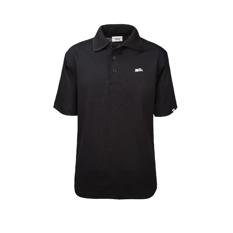 Authentically American Solid Moisture Wicking Polo