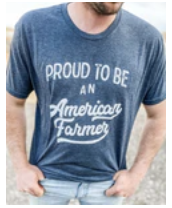 American Farm Company Proud American Farmer Tee posted by ProdOrigin USA in Unisex Apparel