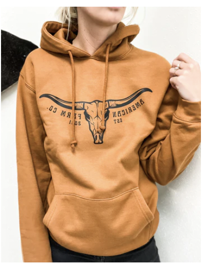 American Farm Company AFC Skull Horn Hoodie posted by ProdOrigin USA in Unisex Apparel