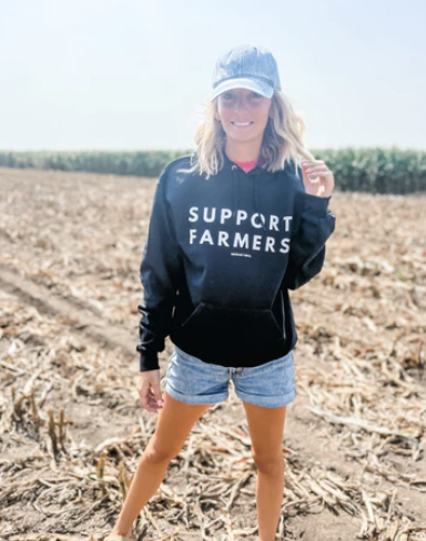 American Farm Company Support Farmers Hoodie posted by ProdOrigin USA in Unisex Apparel